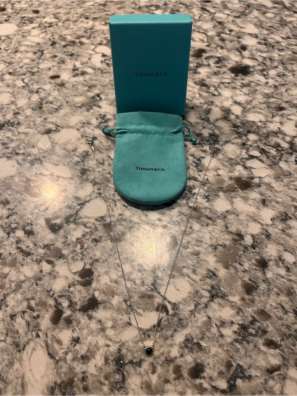 Tiffany & Co. onyx jade Color by the Yard Pendant Necklace - Picture 2 of 11